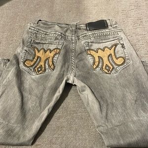 i’m selling my low rise boot cut MEK denim jeans